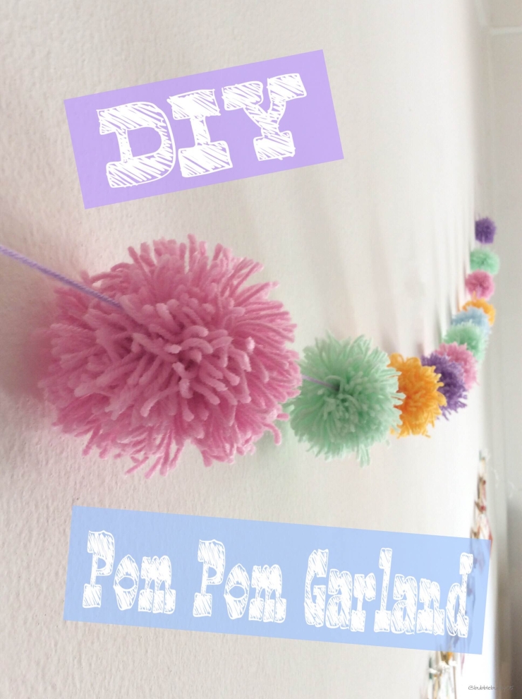 DIY Pom pom garland
