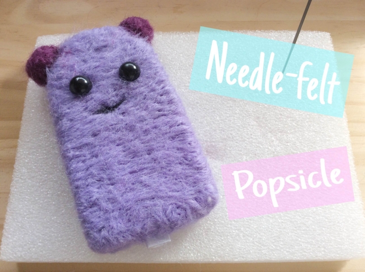 needle-felt Popsicle